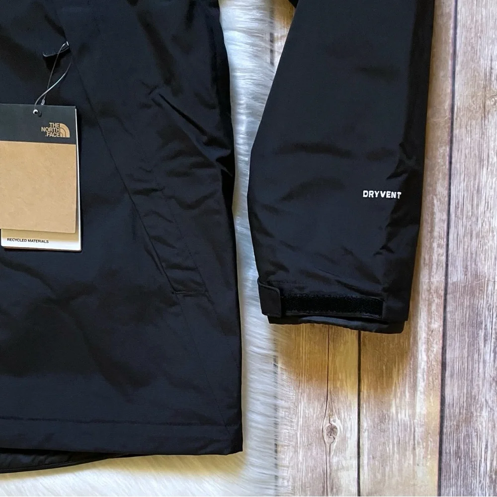 The North Face Black Hooded 3-in-1 Insulated Raincoat